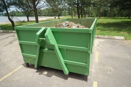 Organized rubbish clearance process in Lewisham